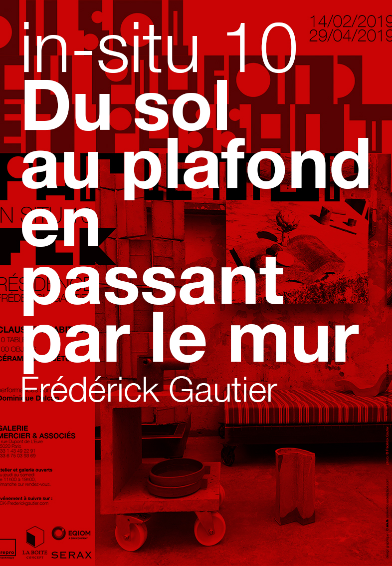 FCK Frédérick Gautier Affiche - Exposition Galerie Mercier